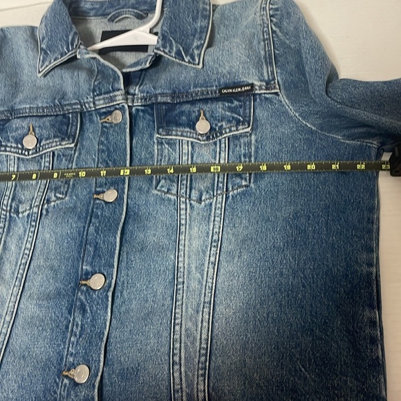 EUC Calvin Klein Jeans Denim Jacket Women’s XLarge - Picture 6 of 7